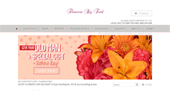 Desktop Screenshot of flowersbyfred.net
